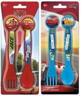 Sztućce dla dzieci - Sztućce Dla Dzieci Cars 2Szt - miniaturka - grafika 1