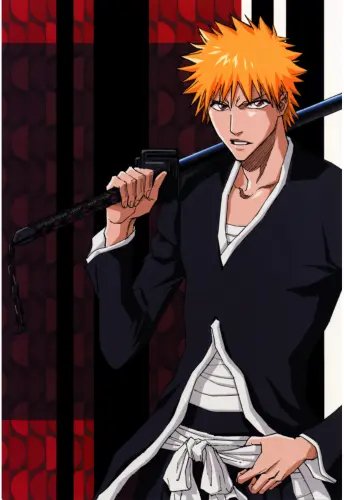 Plakat Anime Manga Bleach blh_122 A2 (custom)