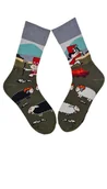 Skarpetki męskie - Skarpety długie Bolek i Lolek w górach 31-34 dziecięce Geek Socks - miniaturka - grafika 1
