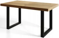 Stoły - Stół rozkładany 140/240 Loft metalowe nogi - miniaturka - grafika 1
