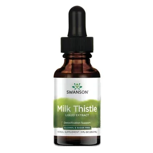 SWANSON Milk Thistle ekstrakt 29,6ml - 087614111711 - Zdrowa żywność - miniaturka - grafika 8