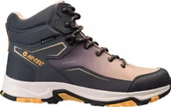 Buty trekkingowe męskie - Buty trekkingowe męskie hitec Męskie buty Hi-tec MIKENO MID WP black/mid grey/yellow rozmiar 41 - miniaturka - grafika 1
