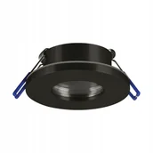 Lampy sufitowe - Sufitowa oprawa downlight Dukat czarna 04349 Struhm - miniaturka - grafika 1