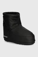 Śniegowce damskie - Moon Boot śniegowce MB ICON LOW NOLACE RUBBER kolor czarny 80D1409410 N001 - miniaturka - grafika 1