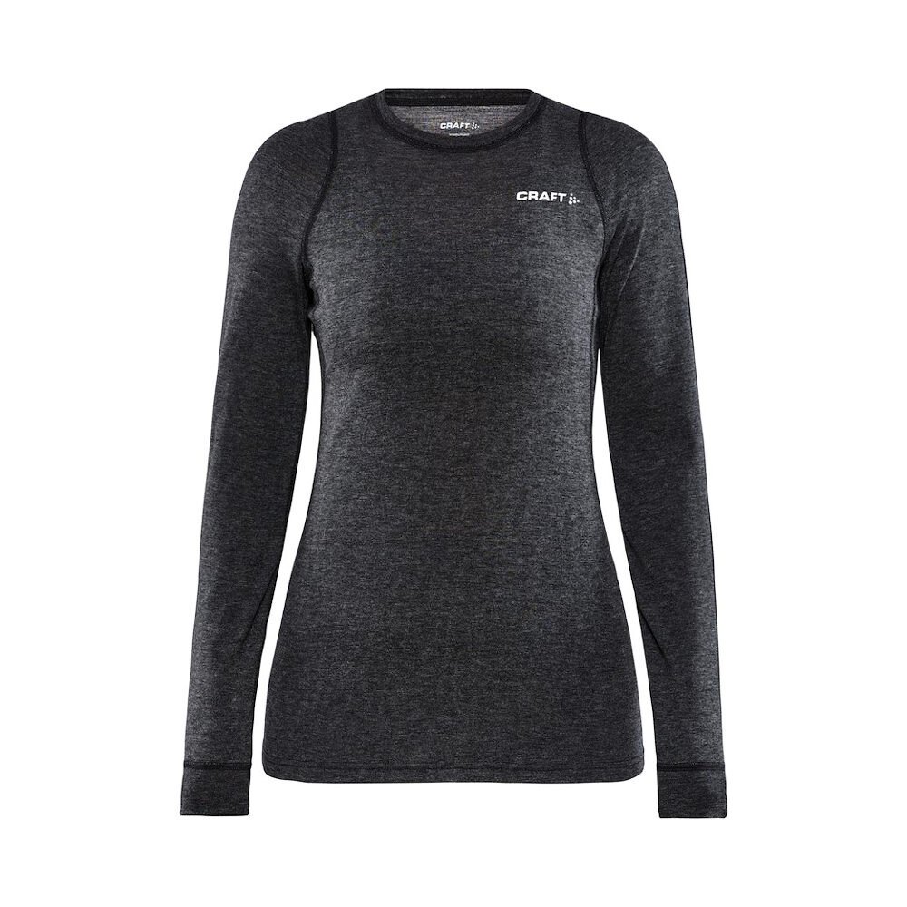 Koszulka damska Craft Core Wool Merino LS Black XL