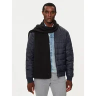 Apaszki i szaliki damskie - Szalik Tommy Hilfiger Flag AM0AM12847 Czarny - miniaturka - grafika 1