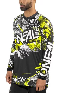 O'Neal element Attack MX Motocross Jersey koszulka T-shirt Enduro Offroad terenu Quad Cross dorośli, 0008, żółty, l 0008-804 - Koszulki rowerowe - miniaturka - grafika 1