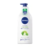 Balsamy i kremy do ciała - Nivea ŁAGODZĄCY BALSAM DO CIAŁA Z ALOESEM DO SKÓRY SUCHEJ 625 ML - miniaturka - grafika 1