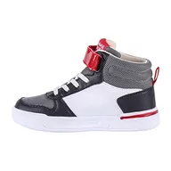 Buty dla dziewczynek - CERDÁ LIFE'S LITTLE MOMENTS, białe trampki dziewczęce z lodu Buty sportowe z połączeniem stylu, komfortu i optymalnego sportu dla dziewczynek, Czarny, 28 EU - miniaturka - grafika 1