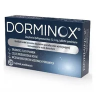 Układ nerwowy - DORMINOX 12,5mg, 20 tabletek - miniaturka - grafika 1