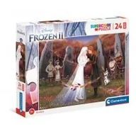 Puzzle - Clementoni Puzzle 24el. Maxi Frozen 2 - miniaturka - grafika 1