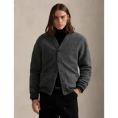 Swetry męskie - POLO RALPH LAUREN Wełniany kardigan Relaxed fit - miniaturka - grafika 1