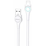 Kable USB - Kabel USB - Lightning BWOO X213L 1 m Biały - miniaturka - grafika 1