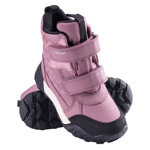 Dziecięce Śniegowce GEOX J TREKKYUP GIRL B AB-ST J46M7C-0MNBC-C8006J – Różowy - Śniegowce damskie - miniaturka - grafika 1