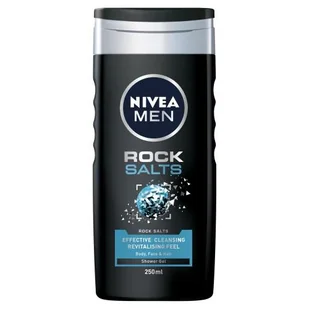 Nivea Żel pod prysznic Men Rock Salts 250 ml - Żele pod prysznic dla mężczyzn - miniaturka - grafika 2