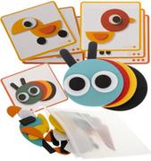 Zabawki sensoryczne - UKŁADANKA drewniane ZWIERZĄTKA Klocki Monstessori pomoce dydaktyczne dzieci - miniaturka - grafika 1