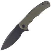 Noże - Nóż składany Civivi Mini Praxis OD Green G10, Black Stonewashed D2 (C18026C-1) - miniaturka - grafika 1