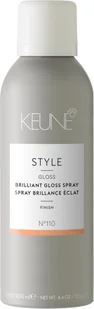 Keune Keune, Style Brilliant Gloss, Hair Spray, Smooth & Shine, Natural Hold, 110, 200 ml For Women - Kosmetyki do stylizacji włosów - miniaturka - grafika 1