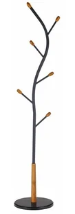wieszak Halmar W45 czarny  - Wieszaki i stojaki - miniaturka - grafika 1