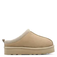 Kapcie damskie - s.Oliver Damskie kapcie Mule Flat 5-27104-43, beżowe, 42 EU, beżowy, 42 EU - miniaturka - grafika 1