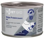 Mokra karma dla kotów - Trovet Unique Protein UPR Królik dla psa i kota puszka 200g DLA ZAMÓWIEŃ + 99zł GRATIS! - miniaturka - grafika 1