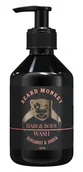 Szampony dla mężczyzn - Beard Monkey Hair & Body Wash Bergamot & Amber (250ml) - miniaturka - grafika 1