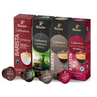 Kawa w kapsułkach i saszetkach - KAPSUŁKI KAWA TCHIBO CAFISSIMO ZESTAW 40 MIX - miniaturka - grafika 1