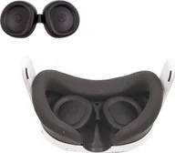 Akcesoria VR - Vortex Virtual Reality Silikonowe ochronki na soczewki do Meta Quest 3 Czarne - miniaturka - grafika 1