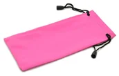 Akcesoria do okularów - Etui woreczek na okulary w kolorze ciemny róż - miniaturka - grafika 1