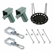 Place zabaw - Zestaw Do Montażu Huśtawki + Bocianie Gniazdo 4iQ - miniaturka - grafika 1