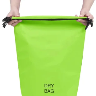 VidaXL Lumarko Worek wodoszczelny, zielony, 10 L, PVC 92780 VidaXL - Akcesoria turystyczne - miniaturka - grafika 1