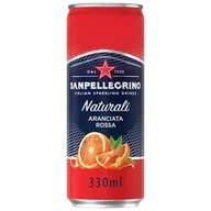 Napoje gazowane - Sanpellegrino Naturali Aranciata rossa 330 ml - miniaturka - grafika 1