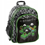 Plecaki szkolne i tornistry - Plecak Do Szkoły Dla Chłopca Tornister Szkolny Minecraft Pojemny Zestaw - miniaturka - grafika 1