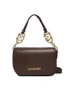 Torebki damskie - LOVE MOSCHINO Torebka JC4049PP1NLF0301 Brązowy - miniaturka - grafika 1