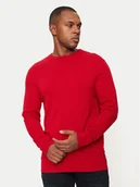 Swetry męskie - Bugatti Sweter 7400 65560B Czerwony Regular Fit - miniaturka - grafika 1