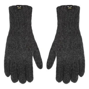 Rękawiczki unisex Salewa WALK WOOL czarne 00-0000026814_0780 - Rękawiczki - miniaturka - grafika 1