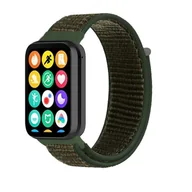 Akcesoria do smartwatchy - opaska pasek bransoleta NYLON Xiaomi Mi Band 8 PRO / Redmi Watch 4 army green - miniaturka - grafika 1