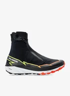 Buty sportowe damskie - Buty trailowe Salomon Winter Cross Spike - black/neon/yellow - miniaturka - grafika 1