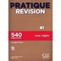 Cle International Pratique Révision - Niveau B1 - Livre + Corrigés + Audio téléchargeable - Filologia i językoznawstwo - miniaturka - grafika 1