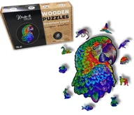 Puzzle - Puzzle Drewniane dla dzieci i dorosłych Papuga Parrot - miniaturka - grafika 1