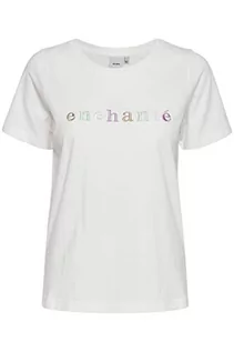 Koszulki i topy damskie - ICHI T-shirt damski, 114201/Cloud Dancer, M - grafika 1