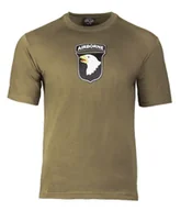 Koszulki męskie - Mil-Tec T-Shirt „101st Airborne Division” Oliwkowy - XL - miniaturka - grafika 1