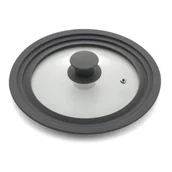 Pokrywki - Fl1 POKRYWA ŻARO 3 W 1 Z SILIKONEM 18/20/22CM 3ŻW-POK-18/20/22 - miniaturka - grafika 1