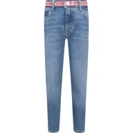 Spodnie i spodenki dla chłopców - Tommy Hilfiger Jeansy | Regular Fit - miniaturka - grafika 1