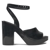 Sandały damskie - Sandały Melissa Melissa Rita Ad 33965 Czarny - miniaturka - grafika 1