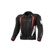 SHIMA Mesh Pro, krótka letnia kurtka motocyklowa z siateczką, z ochraniaczami, (S-3XL, czerwona), rozmiar S