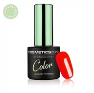 Lakiery hybrydowe - Lakier hybrydowy hipoalergiczny czerwony 7ml – October Red 007 - miniaturka - grafika 1