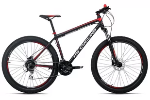 KS Cycling Xceed Plus 27,5 cala Czarno-czerwony - Rowery - miniaturka - grafika 2