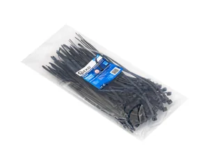 Opaski zaciskowe kablowe 150x3.6mm czarne 100el GEKO - Inne mocowania - miniaturka - grafika 5