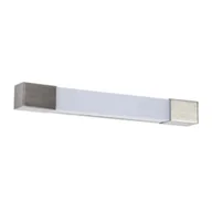 Lampy ścienne - Prostokątny kinkiet Parks W200526001 Zumaline LED 3,7W 3000K IP44 nikiel - miniaturka - grafika 1